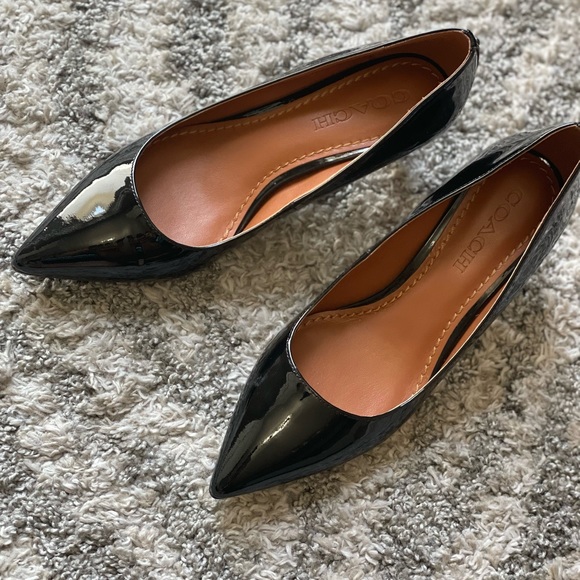 Coach heels size 7B - Picture 9 of 9